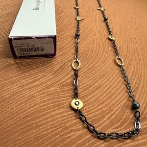 NIB Lia Sophia “Modesto” long necklace